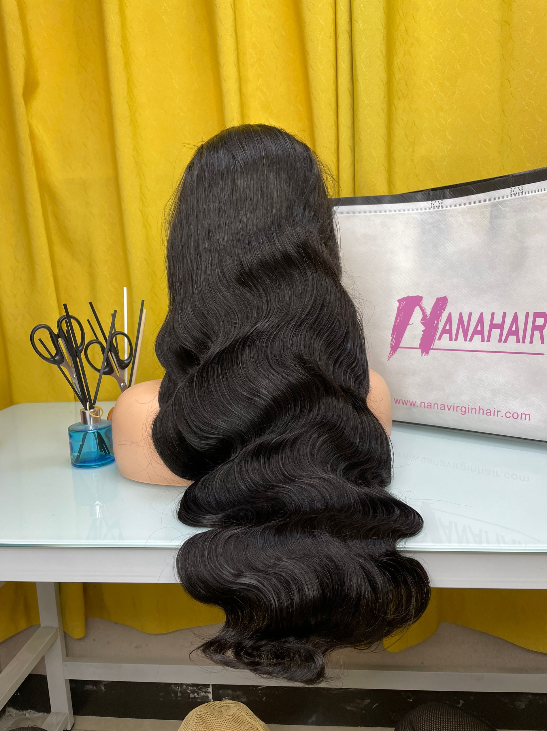 Virgin Hair Body Wave Wig 2x6 4x4 5x5 6x6 7x7 HD Closure Wig [Glueless Wig|Bleached Knots]