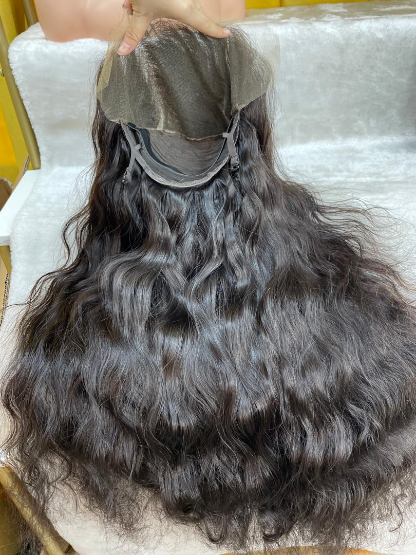 raw wavy HD wig vendor