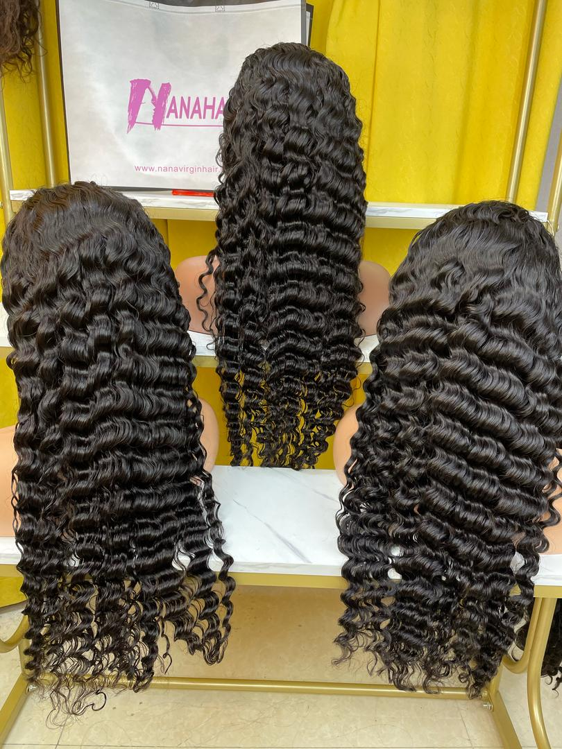 deep wave frontal wig