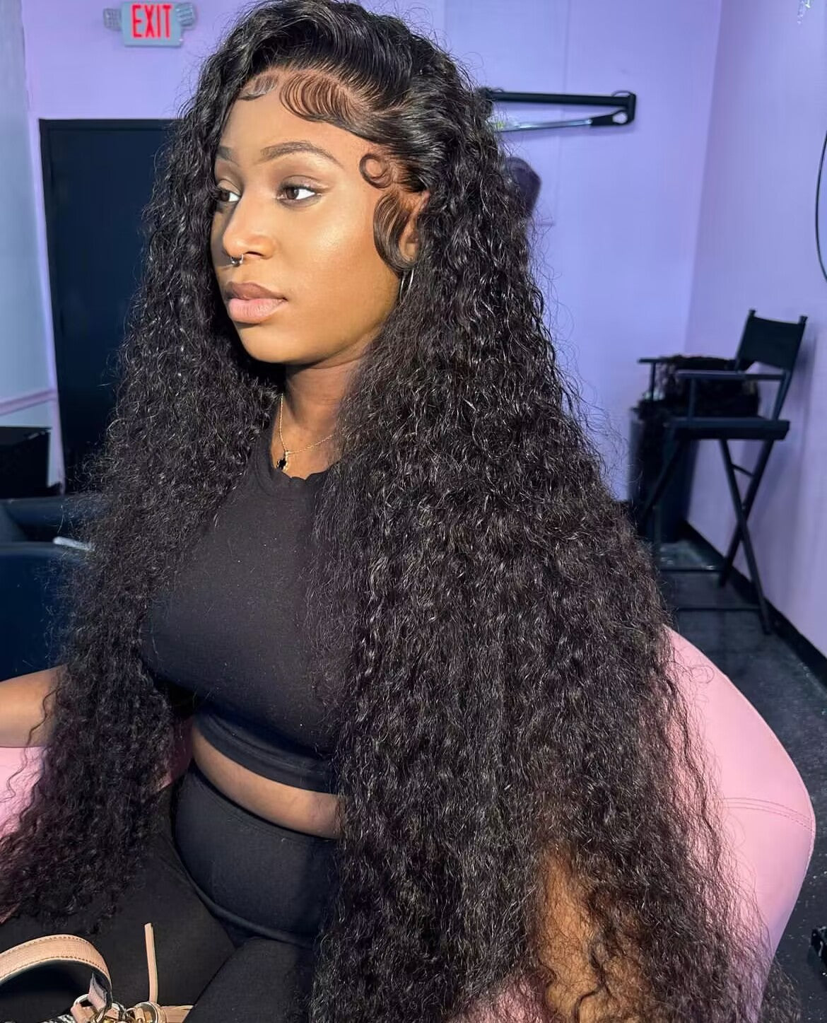 Virgin Hair Deep Wave Wigs 13x4 13x6 HD Lace Frontal Pineapple Wave Wig