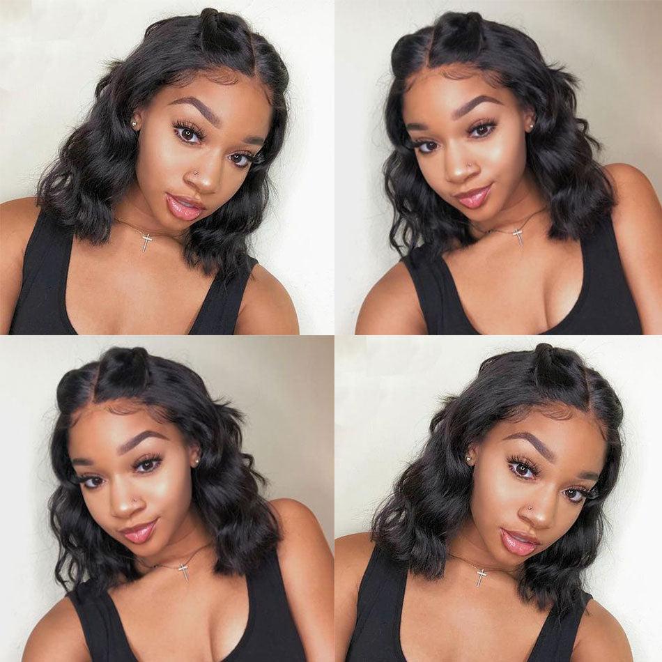 Virgin Hair Body Wave Wig 13x4&13x6 HD/Transparent Natural Wavy Wigs