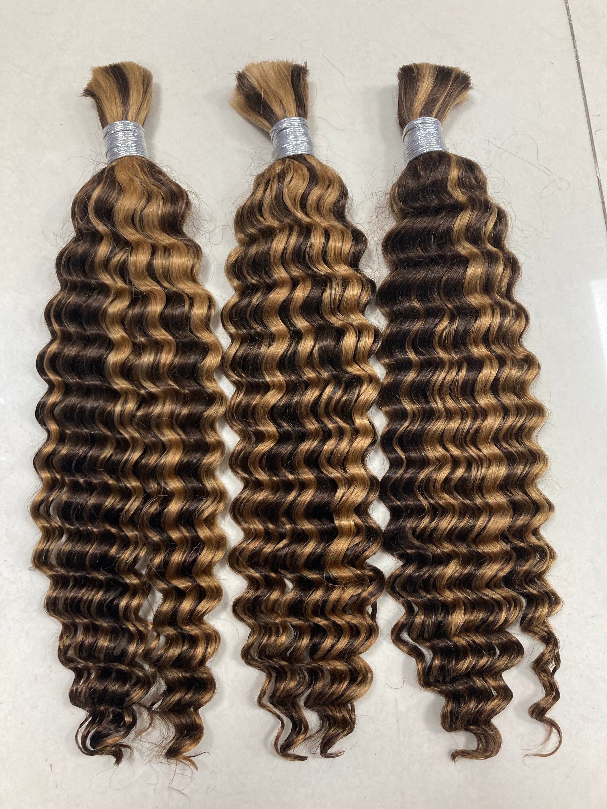 wholesale bulk hair vendor human hair deep wave bulk braiding human hair