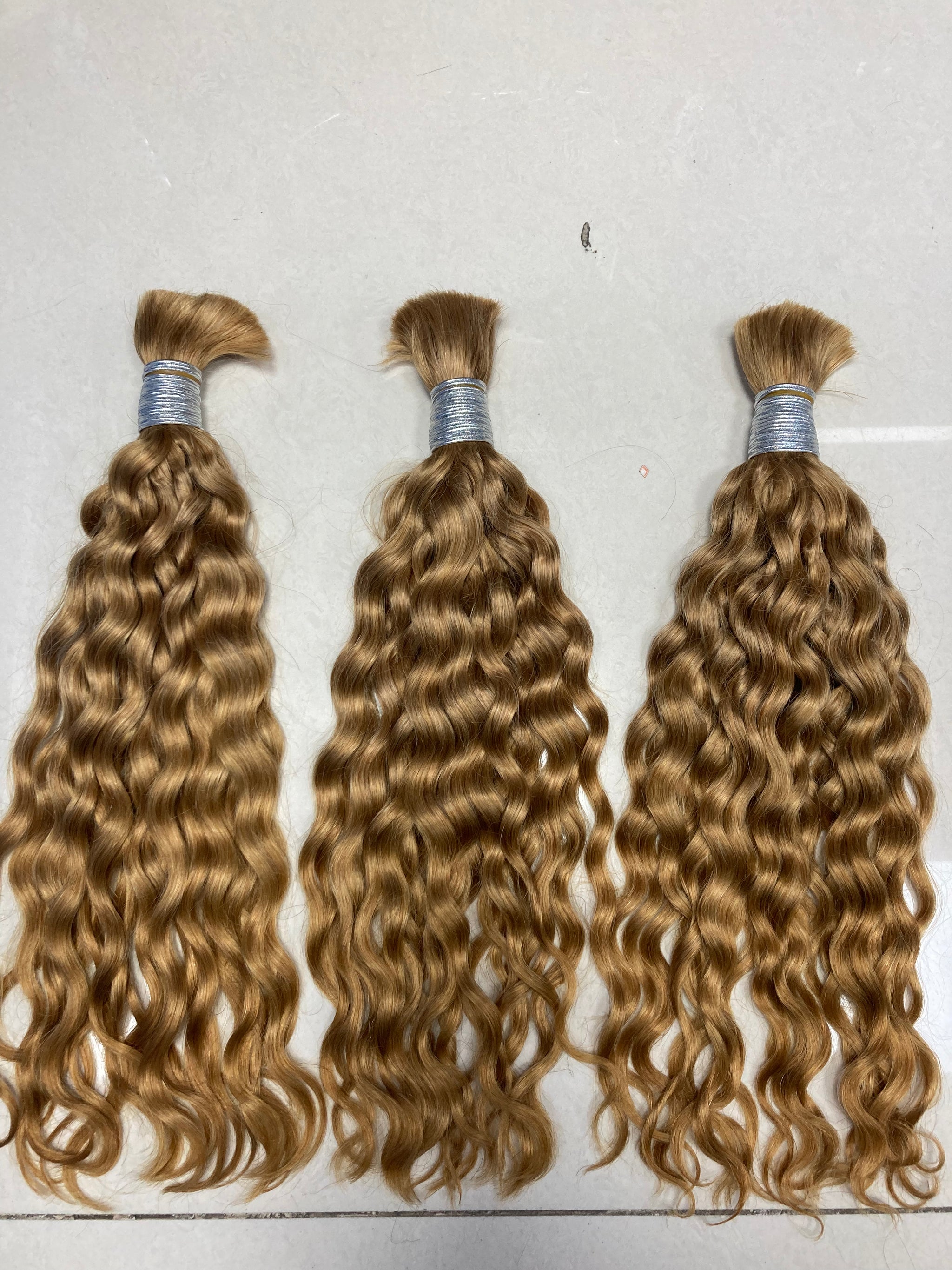 Cuticle Aligned Curly Braiding Human Hair