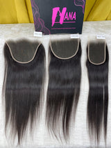 Straight Raw Hair closure pre plucked HD lace closure 7x5/4x6/9x6