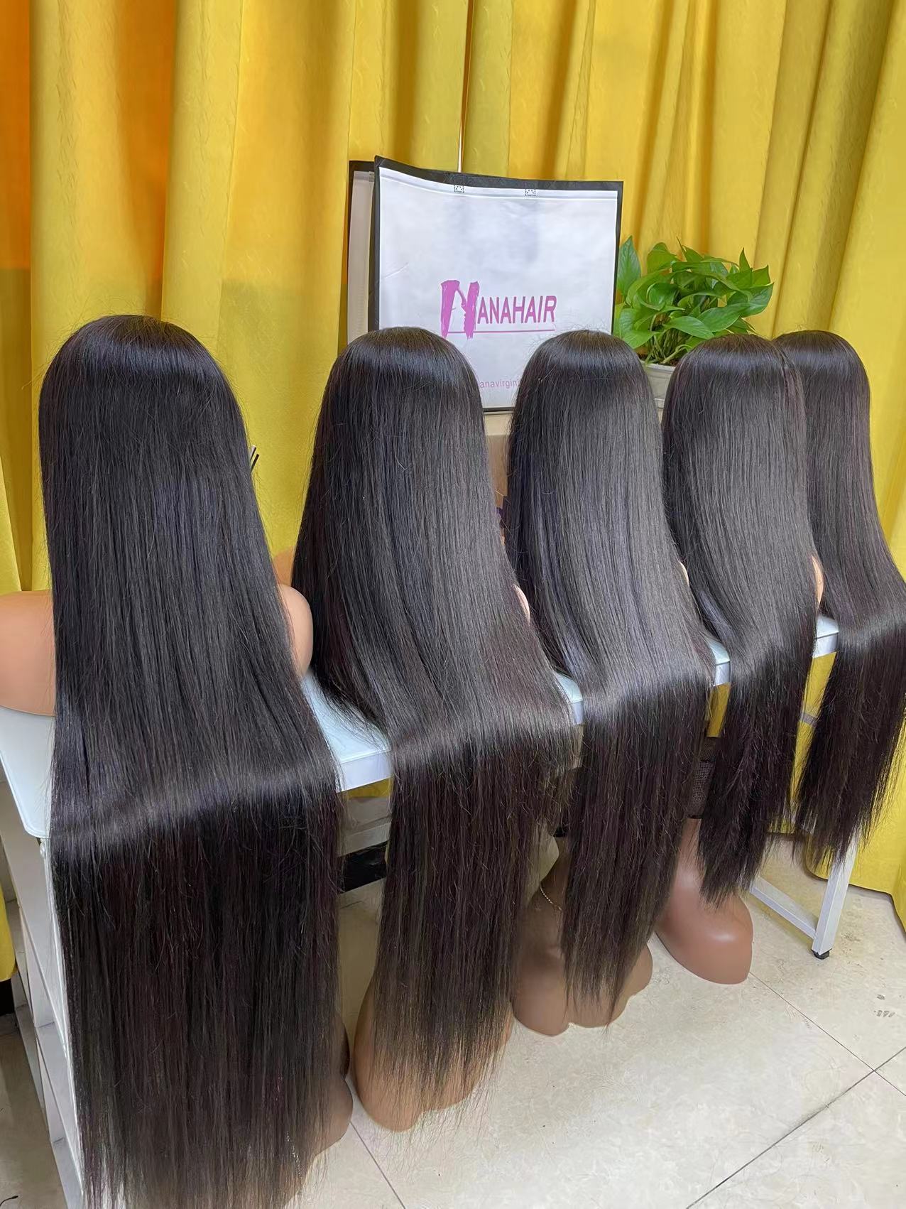 Virgin Hair Straight 13x4&13x6 Transparent/HD Lace Wigs [Glueless Wig|Bleached Knots]