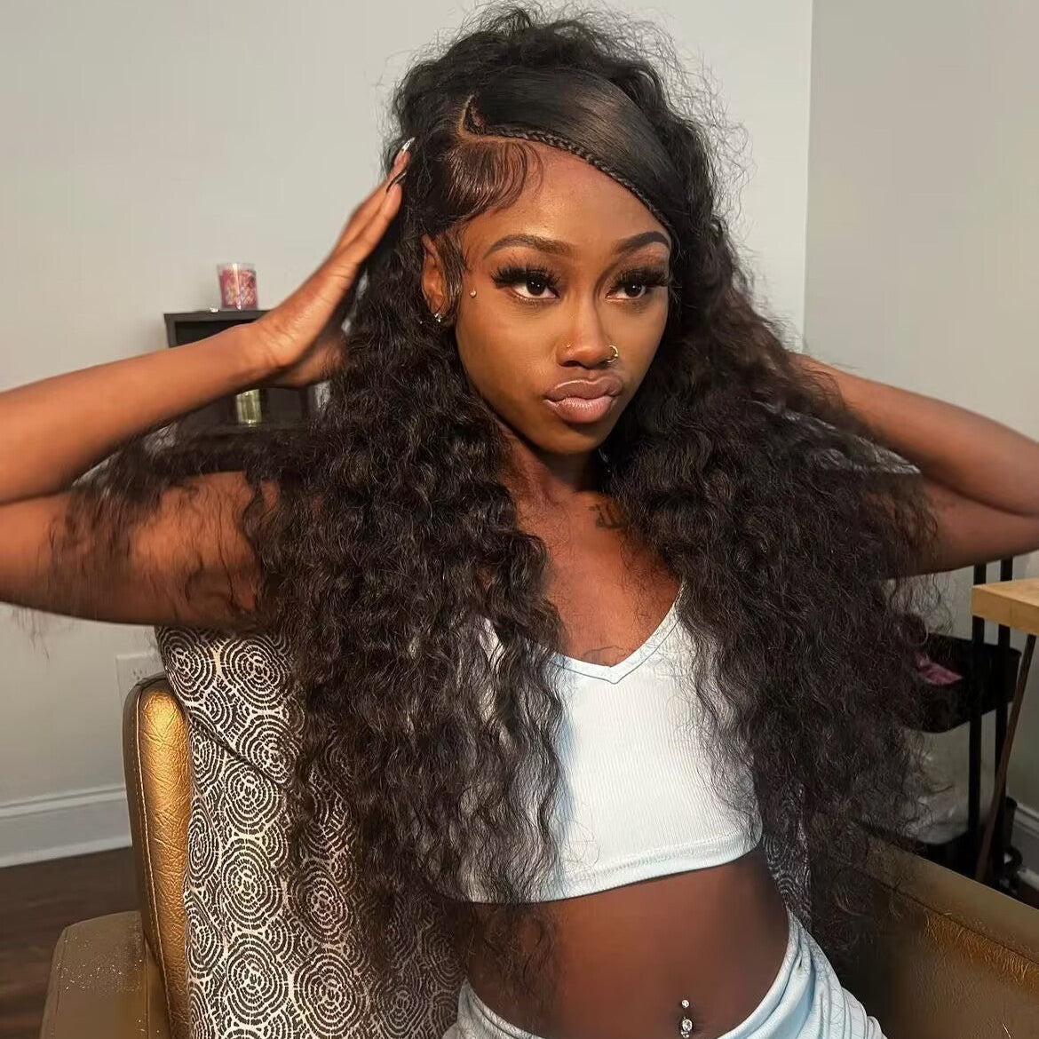 Virgin Hair Loose Deep Wave 13x4&13x6 Transparent/HD Lace Wigs [Glueless Wig|Bleached Knots]