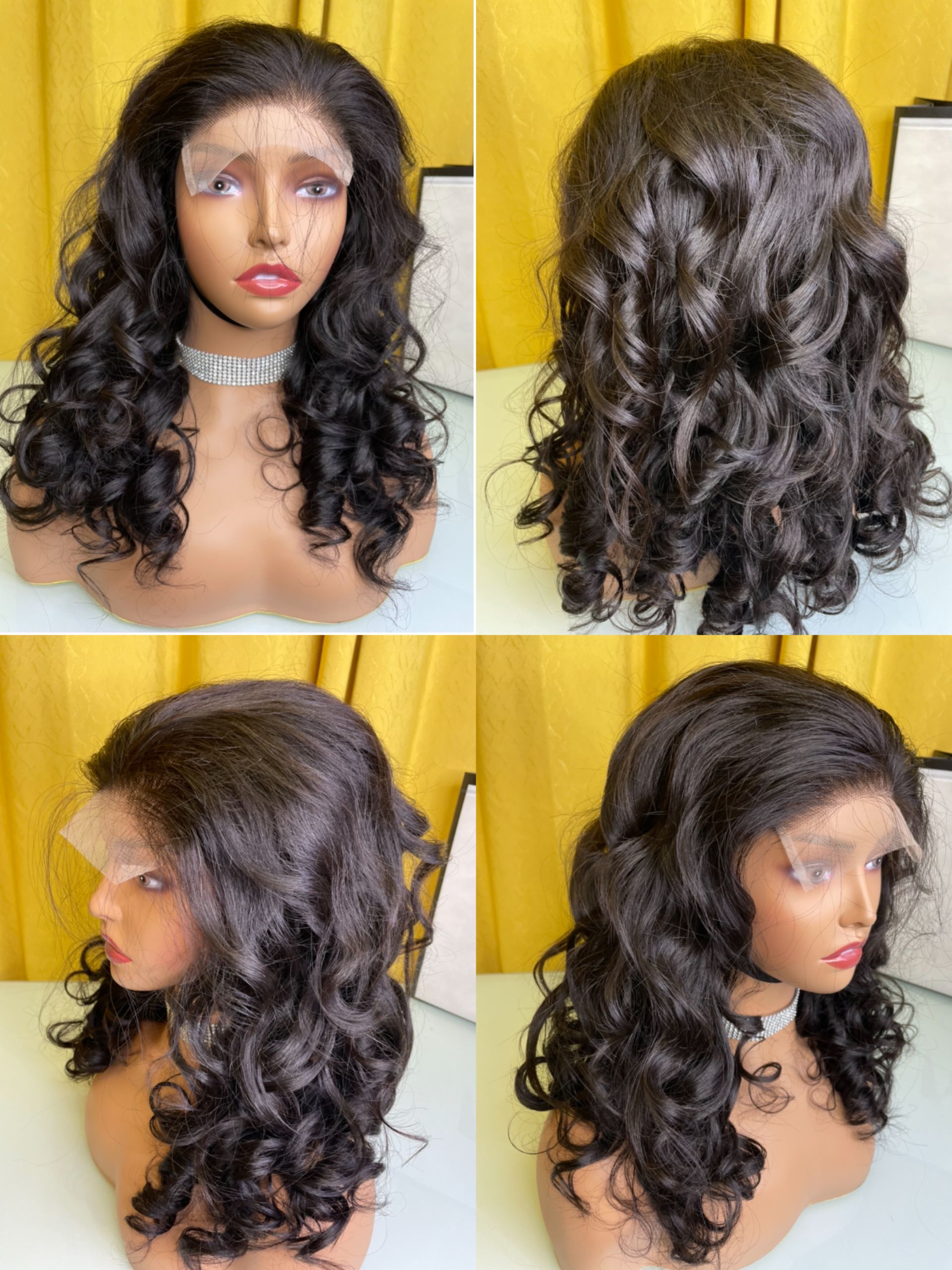 Raw Hair Loose Wave Wig Hair 7x7 6x6 5x5 4x4 Lace Closure Wig