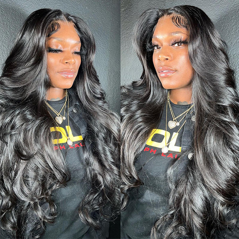 Virgin Hair Body Wave Wig 13x4&13x6 HD/transparent Lace Frontal Wig