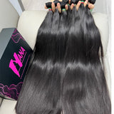 Straight one donor hair top grade raw hair bundle natural color unprocessed hair bundle deal 1 bundle/ 3 bundle /4 bundle