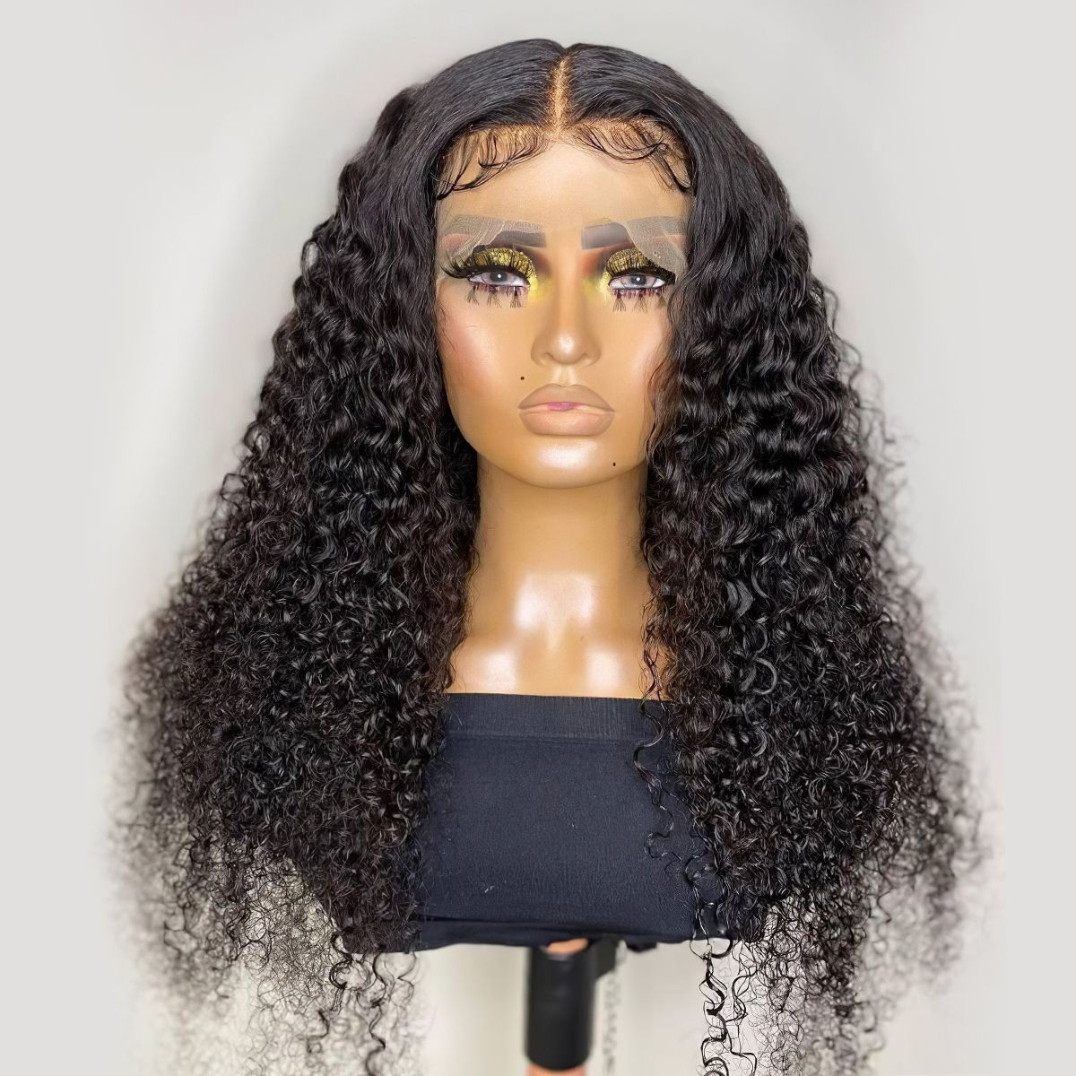 Raw Hair Curly 13x6 13x4 HD Lace Frontal Wig Deep Curly HD Wigs