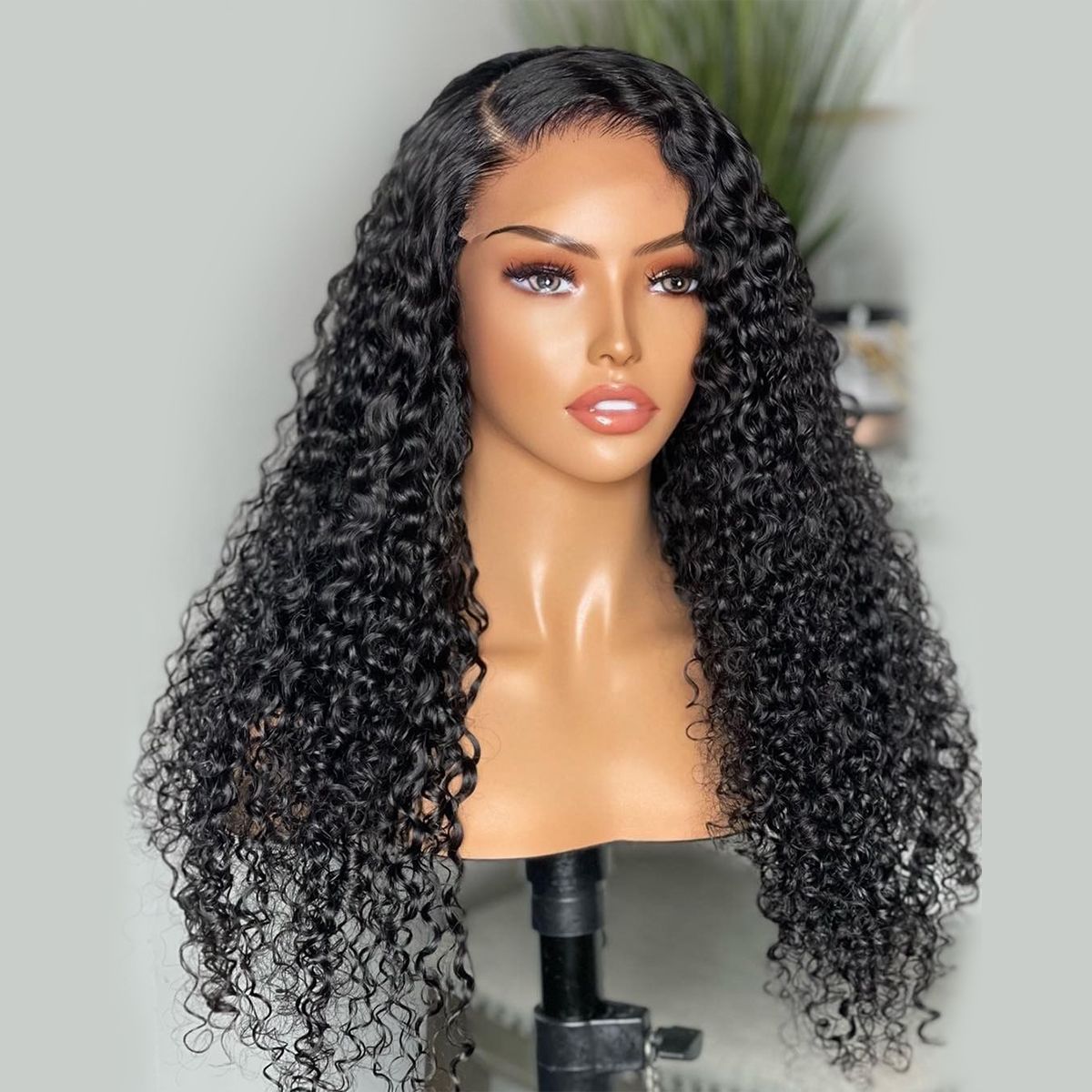 Raw Hair Curly 13x6 13x4 HD Lace Frontal Wig Deep Curly HD Wigs