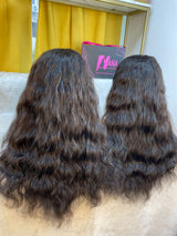 Vietnamese Raw Wavy Wig 4x4 5x5 6x6 7x7 2x6 Closure Wig