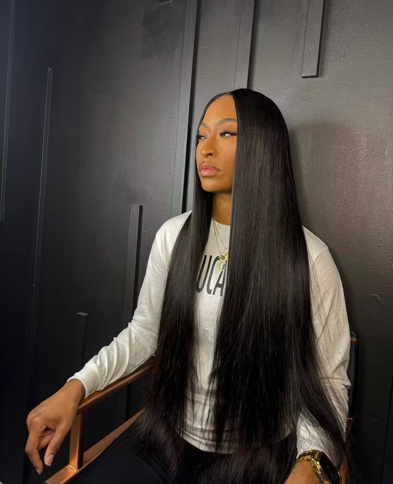 Virgin Hair Straight Wig 4x6 HD Lace Closure Wig