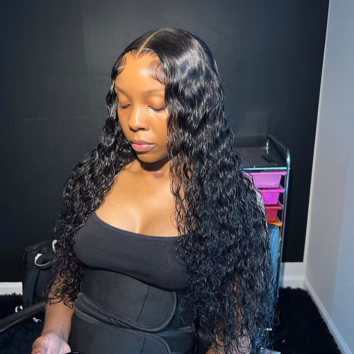 Virgin Hair Water Wave 13x4&13x6 Transparent/HD Lace Wigs [Glueless Wig|Bleached Knots]