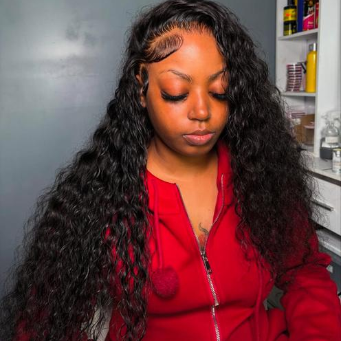 Virgin Hair Wet Wavy Wig 2x6 4x4 5x5 6x6 7x7 HD Closure Wig [Glueless Wig|Bleached Knots]