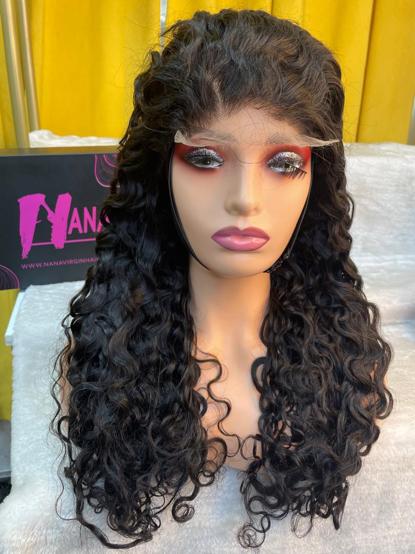 Virgin Hair Wet Wavy Wig 2x6 4x4 5x5 6x6 7x7 HD Closure Wig [Glueless Wig|Bleached Knots]