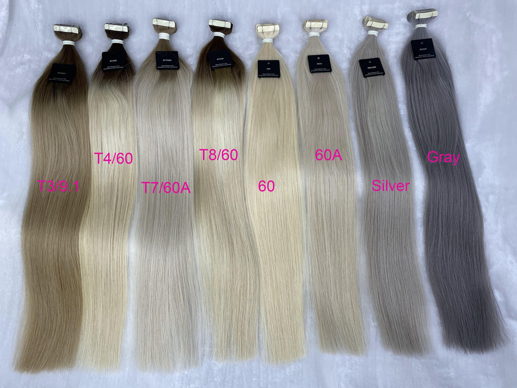 Wholesale Top grade raw hair colorful Tape In Extension